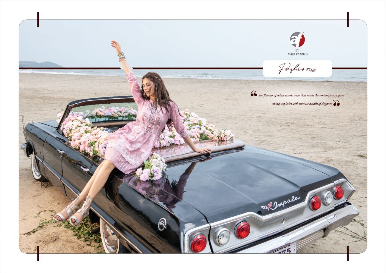 Fashion Talk New Stylish Designer Fancy Party Wear Cotton Latest Kurtis Collection